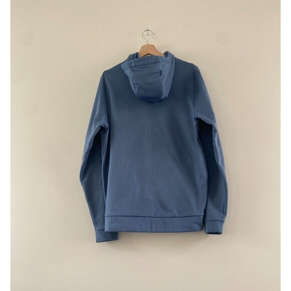 Nike Men's Dri-Fit Blue Athletic Zip-Up Hooded Sweatshirt Jacket - Size Small - Picture 2 of 9